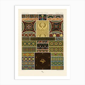 Middle Ages Pattern, Albert Racine (16) Art Print