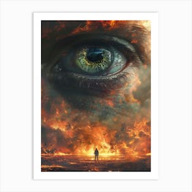 Eye Of The Dragon Art Print