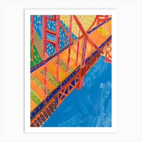 Golden Gate Bridge 19 Art Print