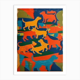 'Dogs' Kmart Wall Art 1 Art Print