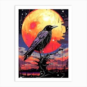 Raven 1 Art Print