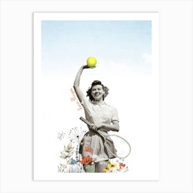 Tennis Art Print