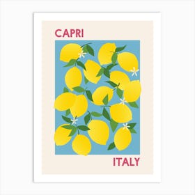 Lemons Art Print