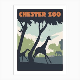 Chester Zoo 1612 Art Print