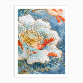 Chinese Embroidery 7 Art Print