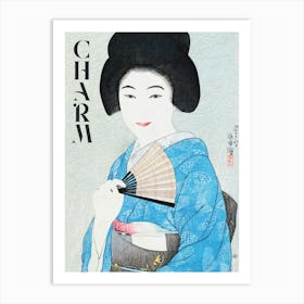 Charm. Japanese Art Print