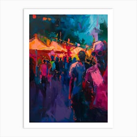 'The Market' Art Print