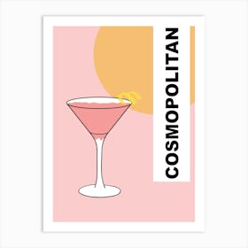 Cosmopolitan Cocktail  Art Print