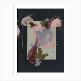 Watercolor Abstract Painting Art Print