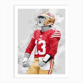 Brock Purdy San Francisco 49ers Art Print