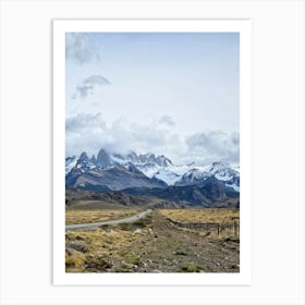 Parque Los Glaciares Art Print