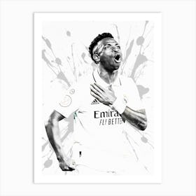 Vinícius Júnior 1 Art Print