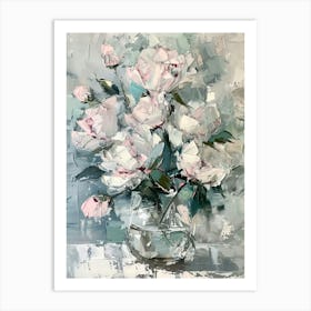 A World Of Flowers Peonies 4 Painting Art Print