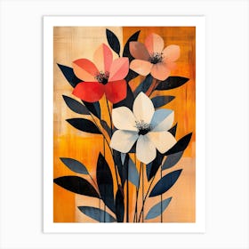 Flowers In A Vase 30 Art Print