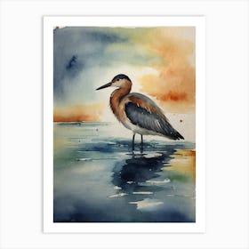 Heron Art Print