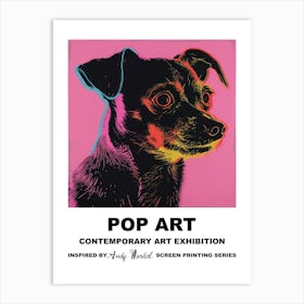 Poster Dog Pop Art 3 Art Print