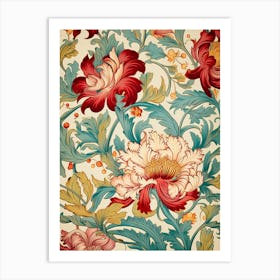 Floral Pattern 67 Art Print