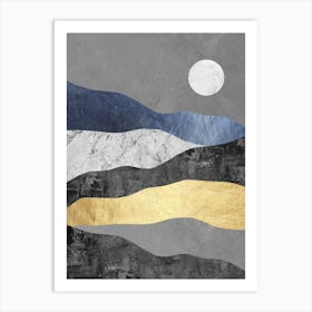 Collage Landscape 4 Art Print