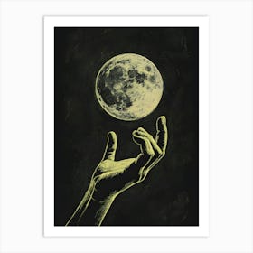 Full Moon Art Print