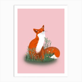 Foxy  Art Print