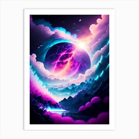 Serene Enigma Art Print