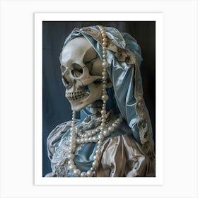 Venetian Skeleton 1 Art Print