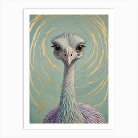 Ostrich Art Print