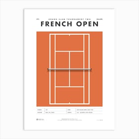 French Open Art Print