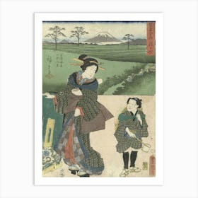 Kunisada By Utagawa Hiroshige Art Print