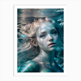 Mermaid-Reimagined 56 Art Print