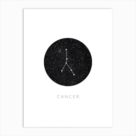 Cancer Constellation Art Print
