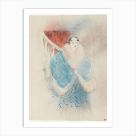 Elsa, Dite La Viennoise, Henri de Toulouse-Lautrec Art Print