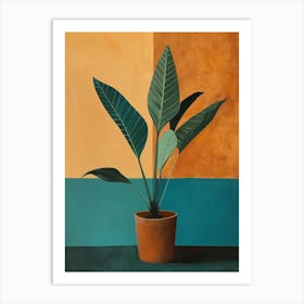 Plant In A Pot 19 Art Print