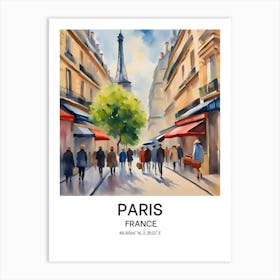 Paris France Art Print