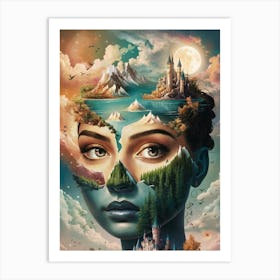 Dreamscape 8 Art Print