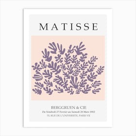 Matisse Minimal Cutout 20 Art Print