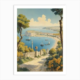 Vintage Kerch Ove Les Palmers Art Print 0 Art Print