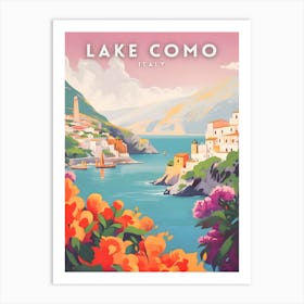 Lake Como Italy Travel Art Print