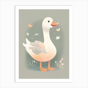 Gustav the Goose Art Print