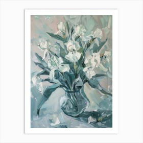 A World Of Flowers Iris 2 Painting Art Print