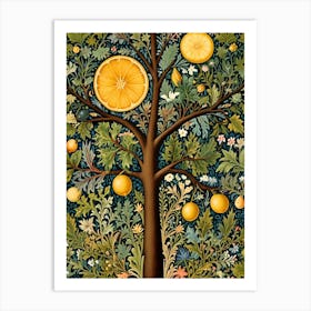 William Morris Tree Of Life 32 Art Print