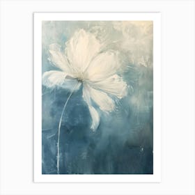 White Cosmos 2 Art Print