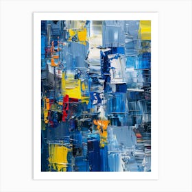 Abstract Painting 1436 Art Print