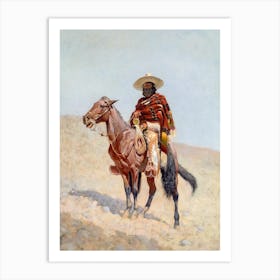 Vaquero Cowboy Art Print