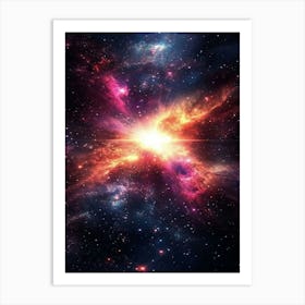 Space Nebula 2 Art Print