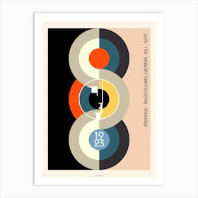 BAUHAUS | LOGO CIRCLES Art Print