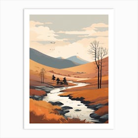 The Speyside Way Scotland 1 Hiking Trail Landscape Art Print