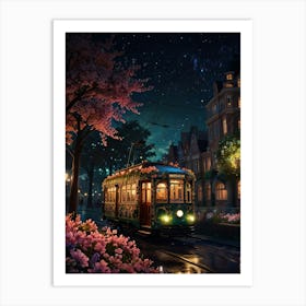 Night In The City 4 Art Print