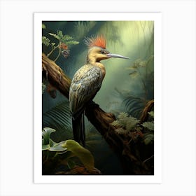 Winged Sunlight: Sunbittern Wall Art Art Print