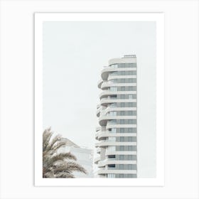 Beach Skyscraper Art Print